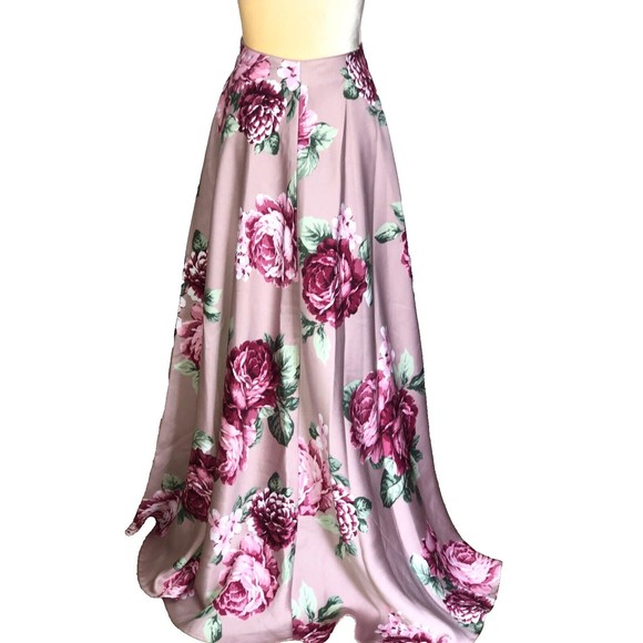 City Studio Dresses & Skirts - Brand New City Studio Juniors' Pink Lavender Mid-Rise Formal Skirt Size 13